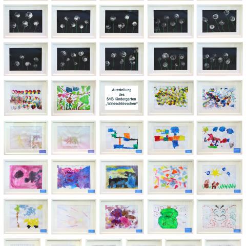 Bild Ausstellung Kindergarten